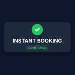 Instant Booking Confirmation