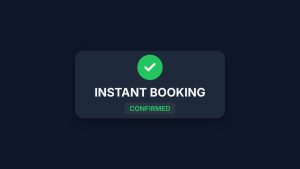 Instant Booking Confirmation